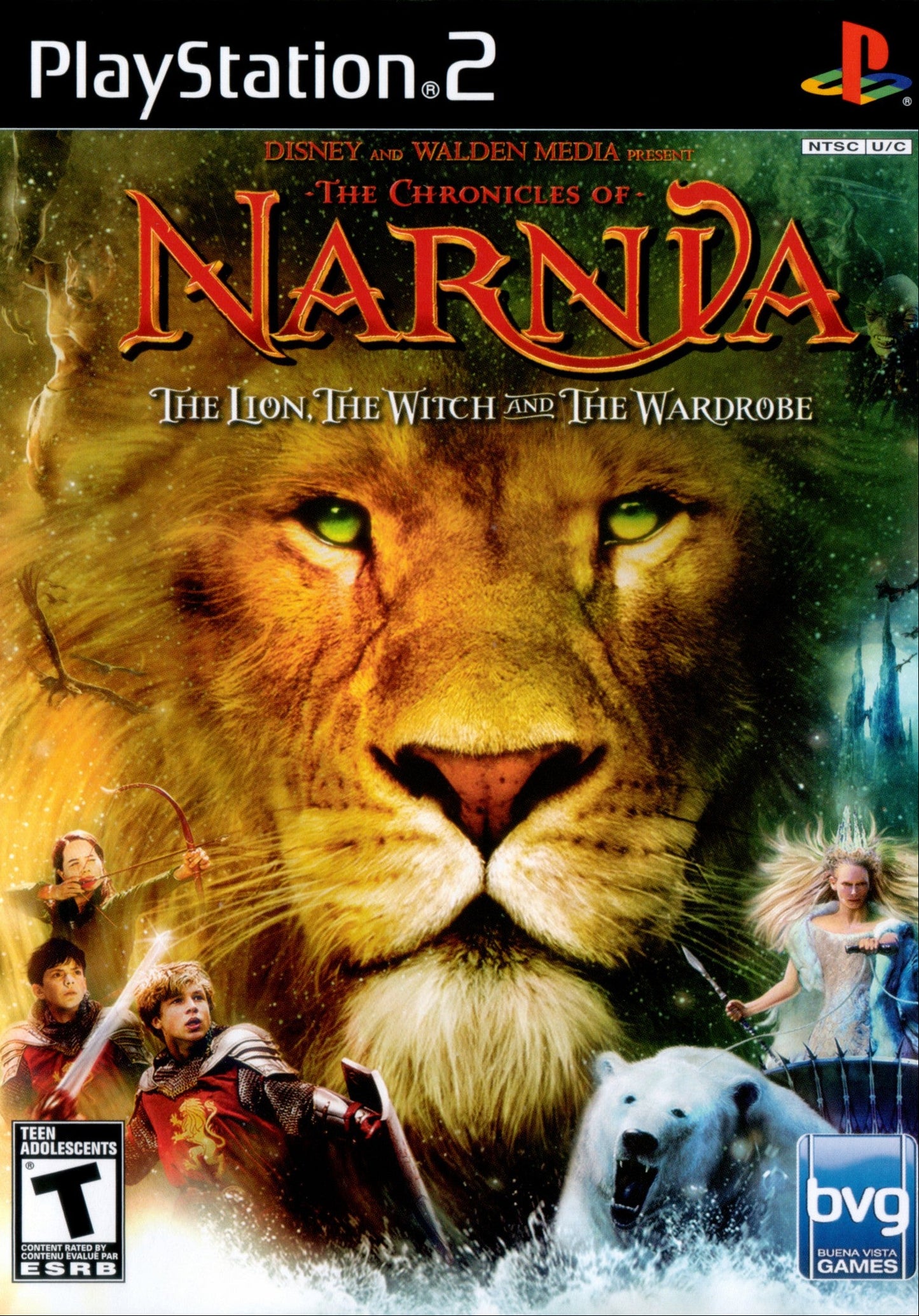 Chronicles Of Narnia Lion Witch And The Wardrobe Playstation 2