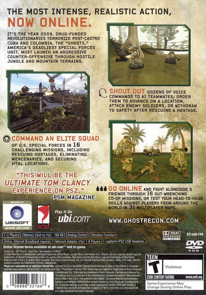 Ghost Recon Jungle Storm Playstation 2