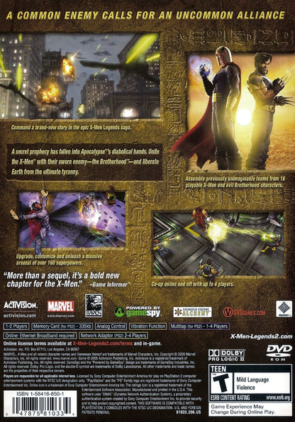 X-Men Legends 2 Playstation 2