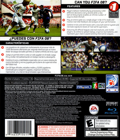 FIFA 08 Playstation 3