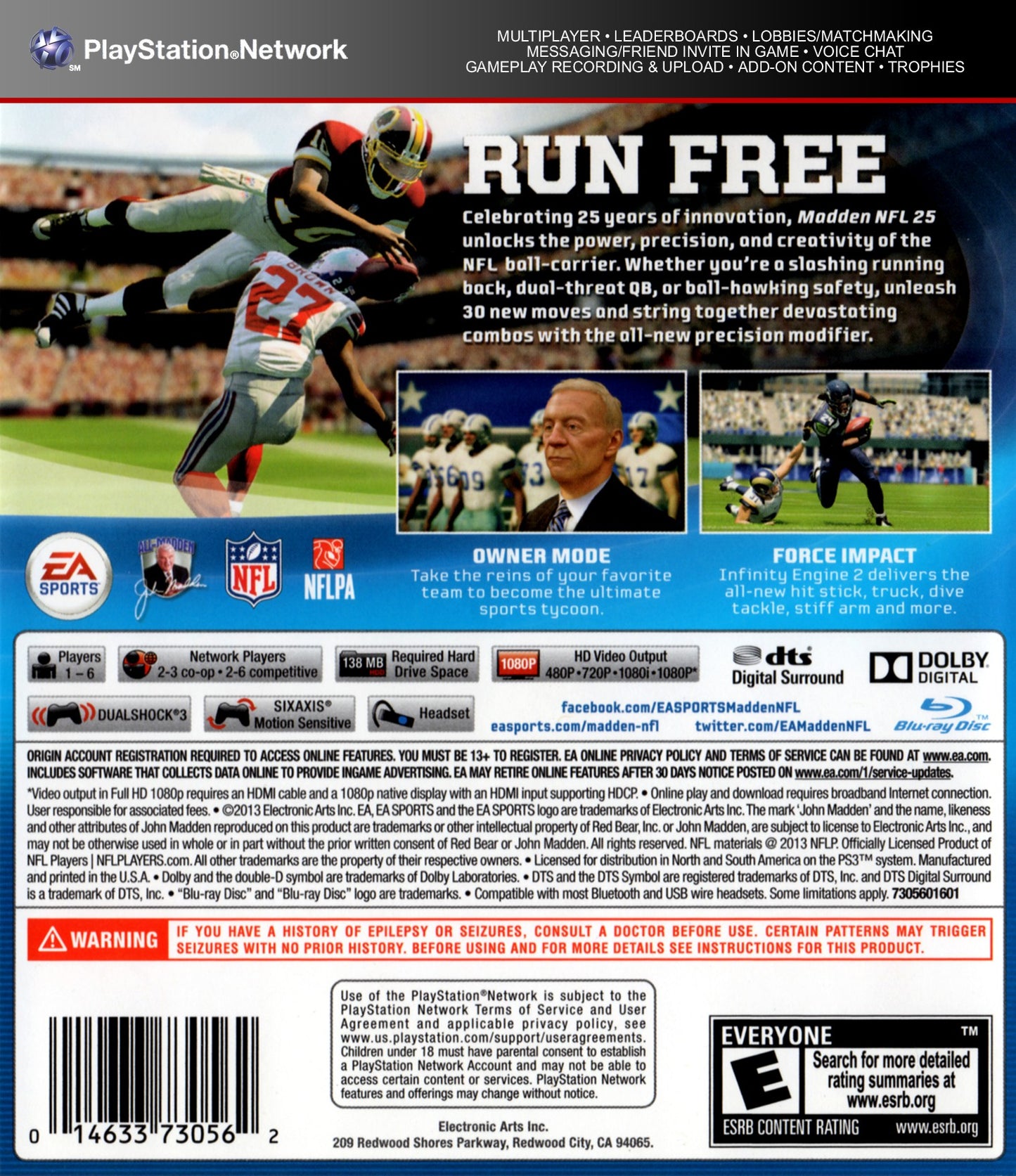 Madden NFL 25 Playstation 3