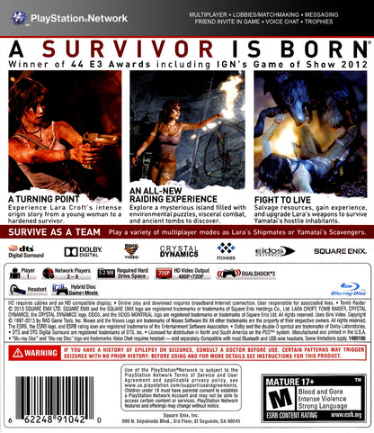 Tomb Raider Playstation 3