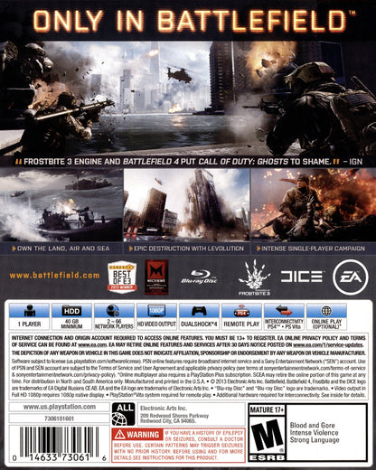 Battlefield 4 Playstation 4