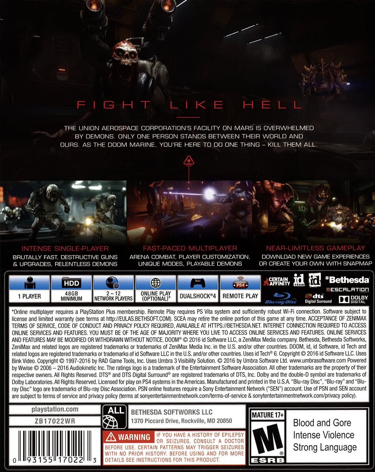 Doom Playstation 4