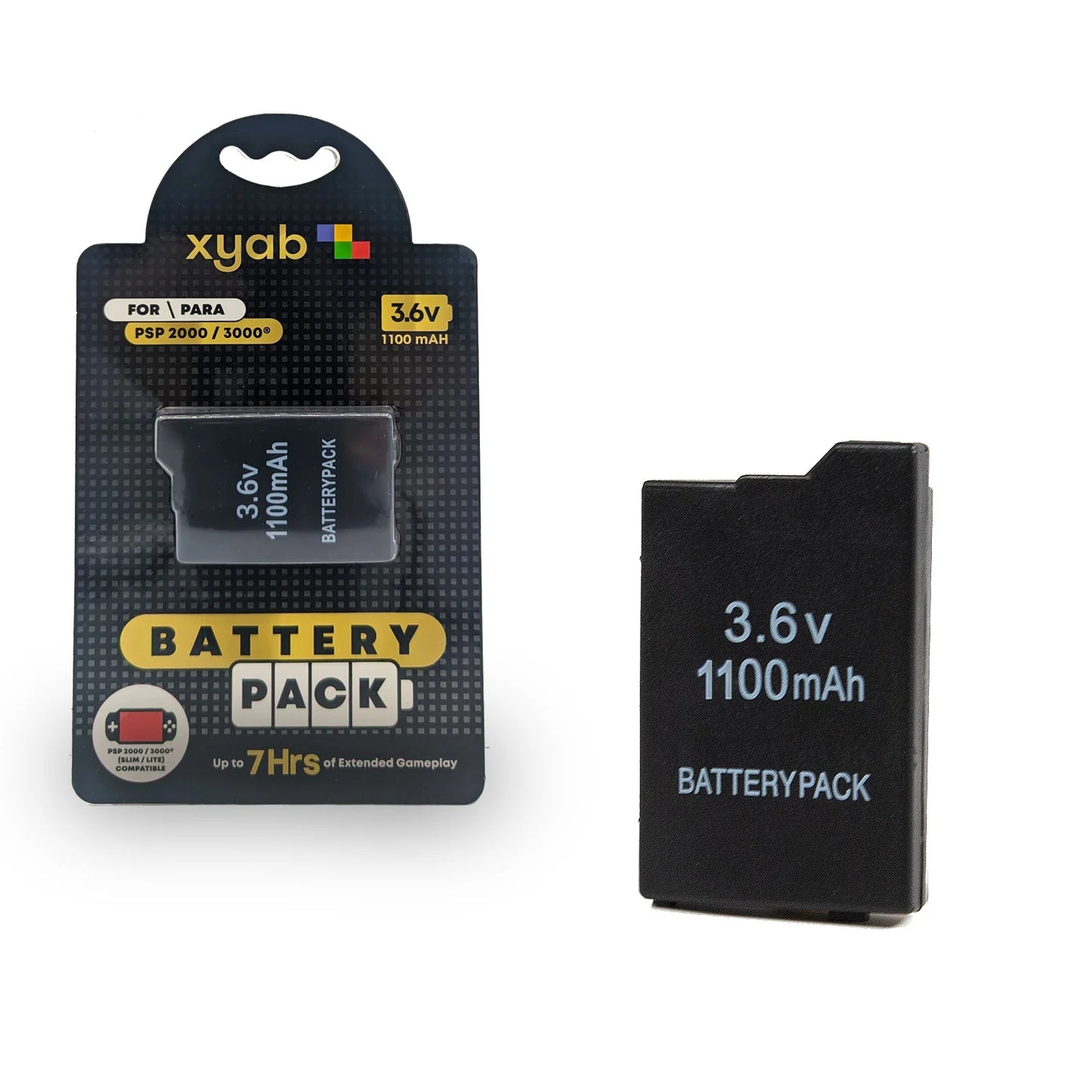 XYAB Battery Pack 1100mAH 2000 / 3000 PSP