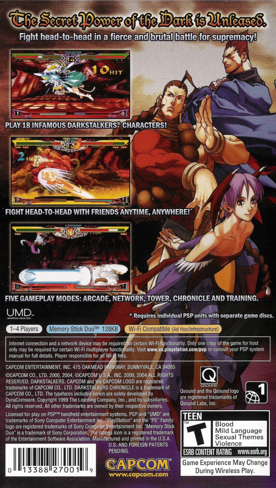 Darkstalkers Chronicle The Chaos Tower PSP