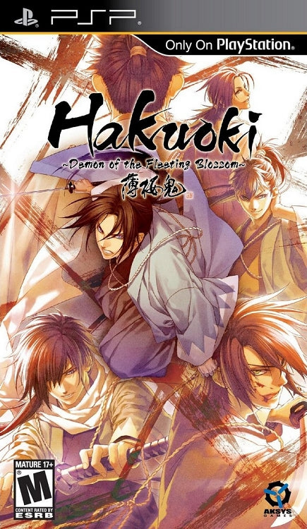 Hakuoki: Demon Of The Fleeting Blossom PSP
