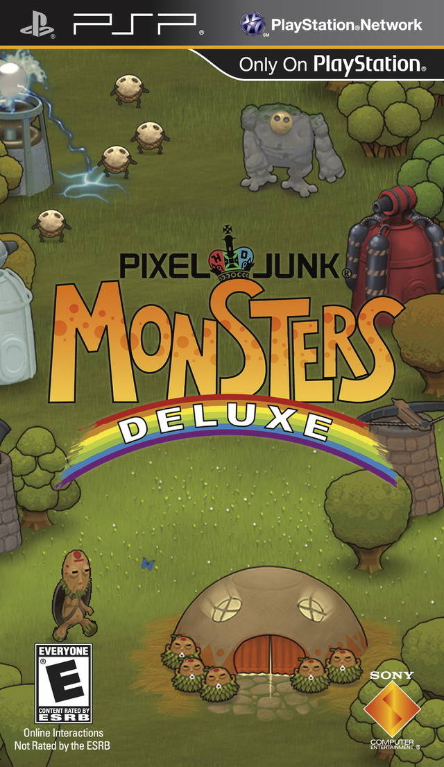 Pixel Junk Monsters Deluxe PSP