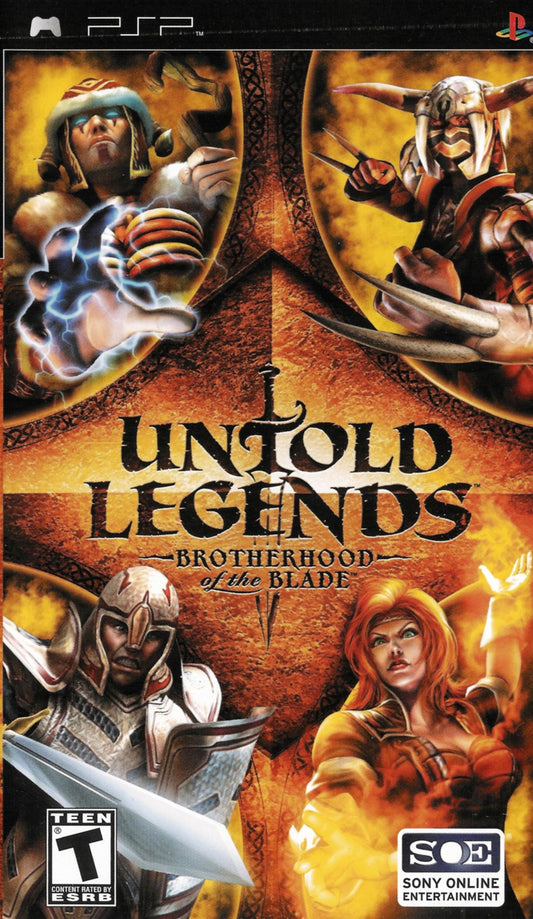 Untold Legends Brotherhood of the Blade PSP
