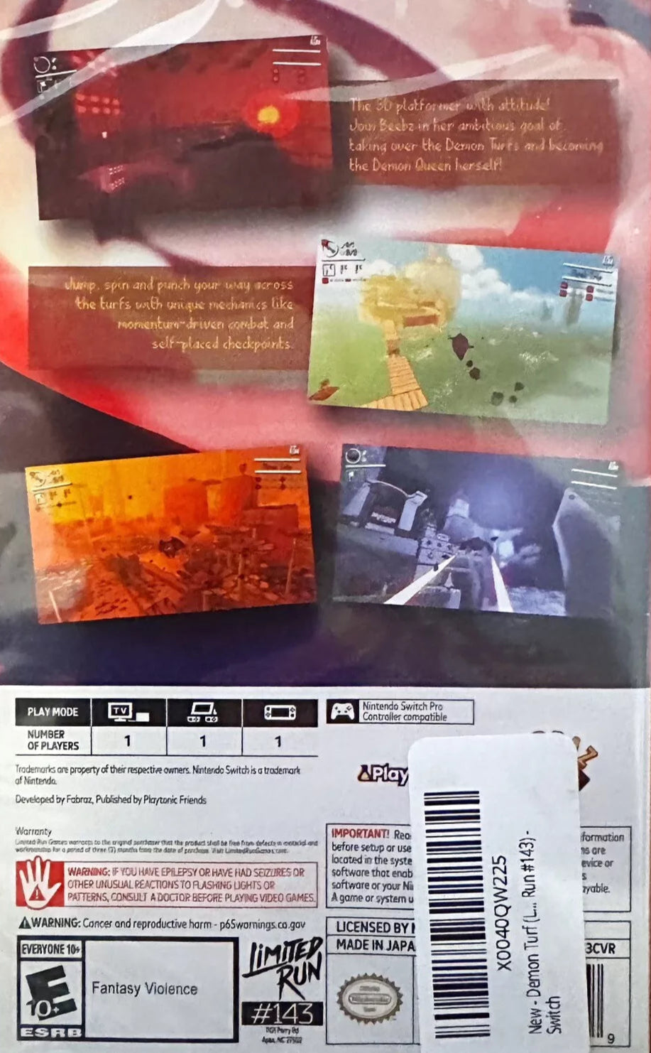 Demon Turf Nintendo Switch