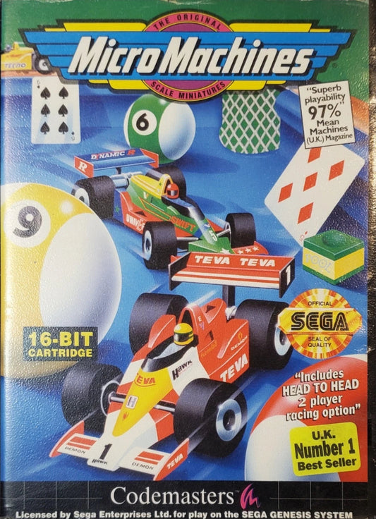 Micro Machines Sega Genesis