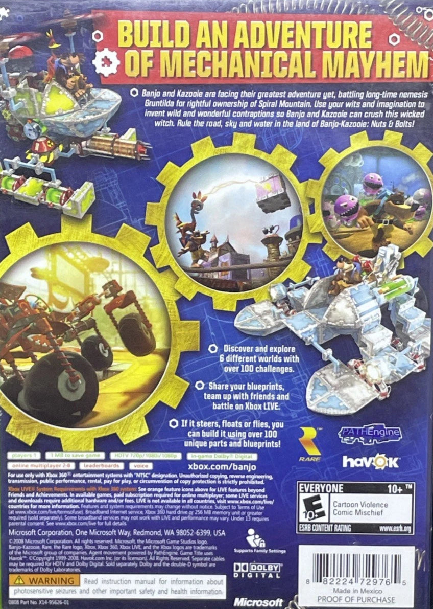 Banjo-Kazooie Nuts & Bolts Xbox 360
