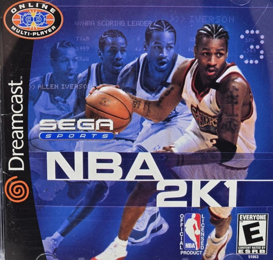 NBA 2K1 Sega Dreamcast