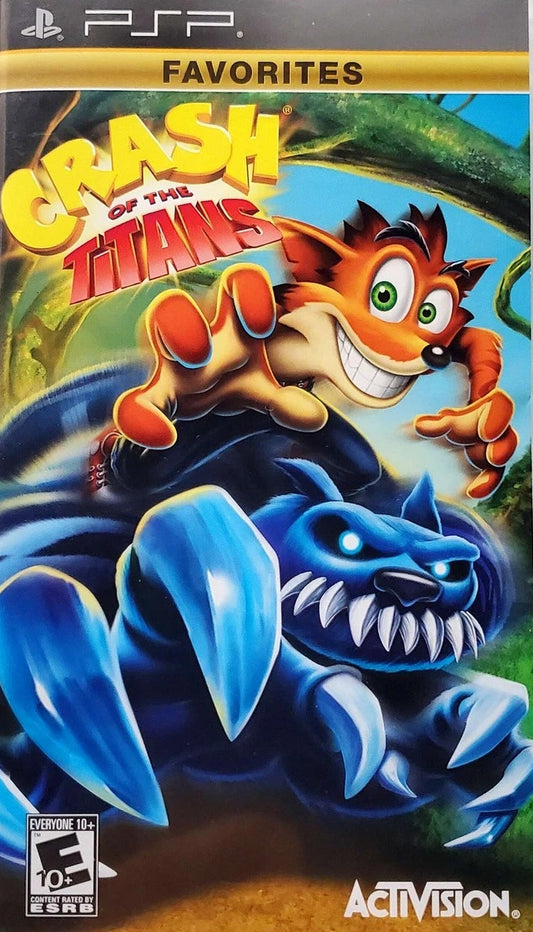 Crash of the Titans PSP