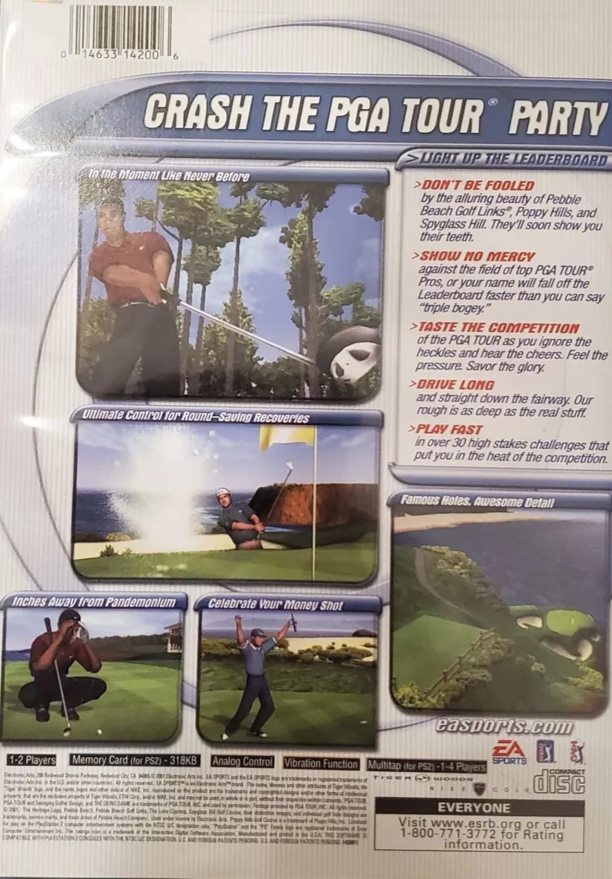 Tiger Woods 2001 Playstation 2