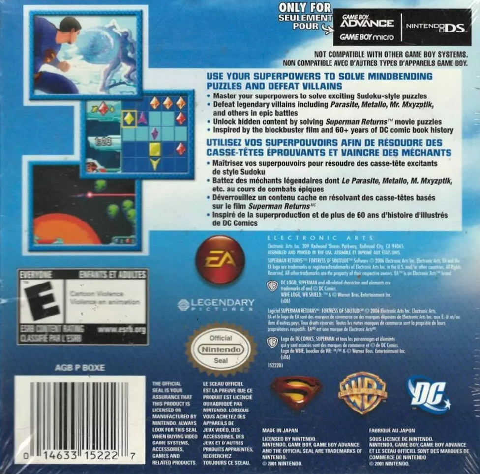 Superman Returns GameBoy Advance
