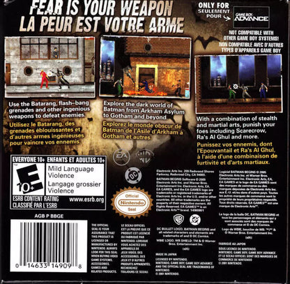 Batman Begins GameBoy Advance