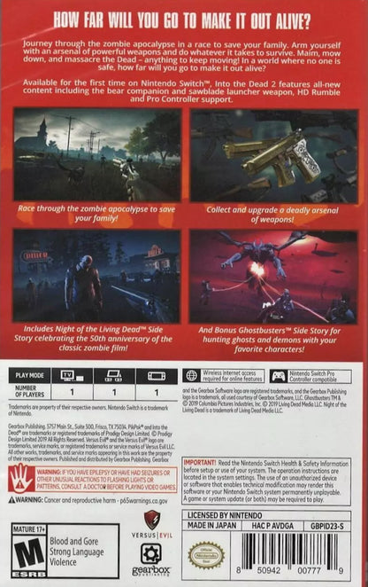 Into the Dead 2 Nintendo Switch