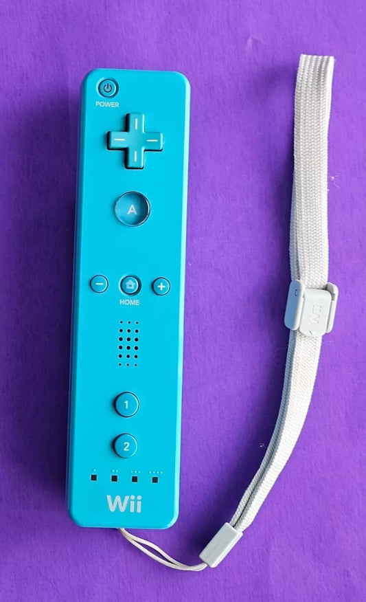Blue Wii Remote Wii