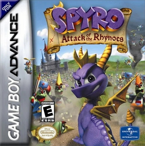 Spyro Attack of the Rhynocs GameBoy Advance