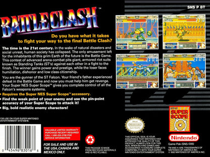 Battle Clash Super Nintendo