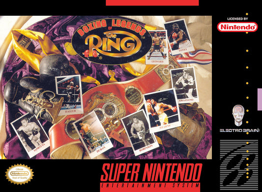 Boxing Legends Of The Ring Super Nintendo