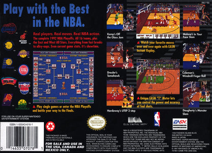 Bulls Vs Blazers and the NBA Playoffs Super Nintendo