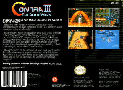 Contra III The Alien Wars Super Nintendo