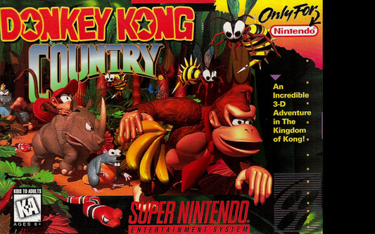 Donkey Kong Country Super Nintendo
