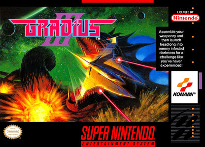 Gradius III Super Nintendo