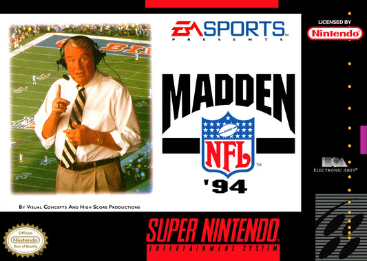Madden NFL '94 Super Nintendo