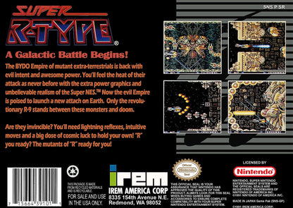 Super R-Type Super Nintendo