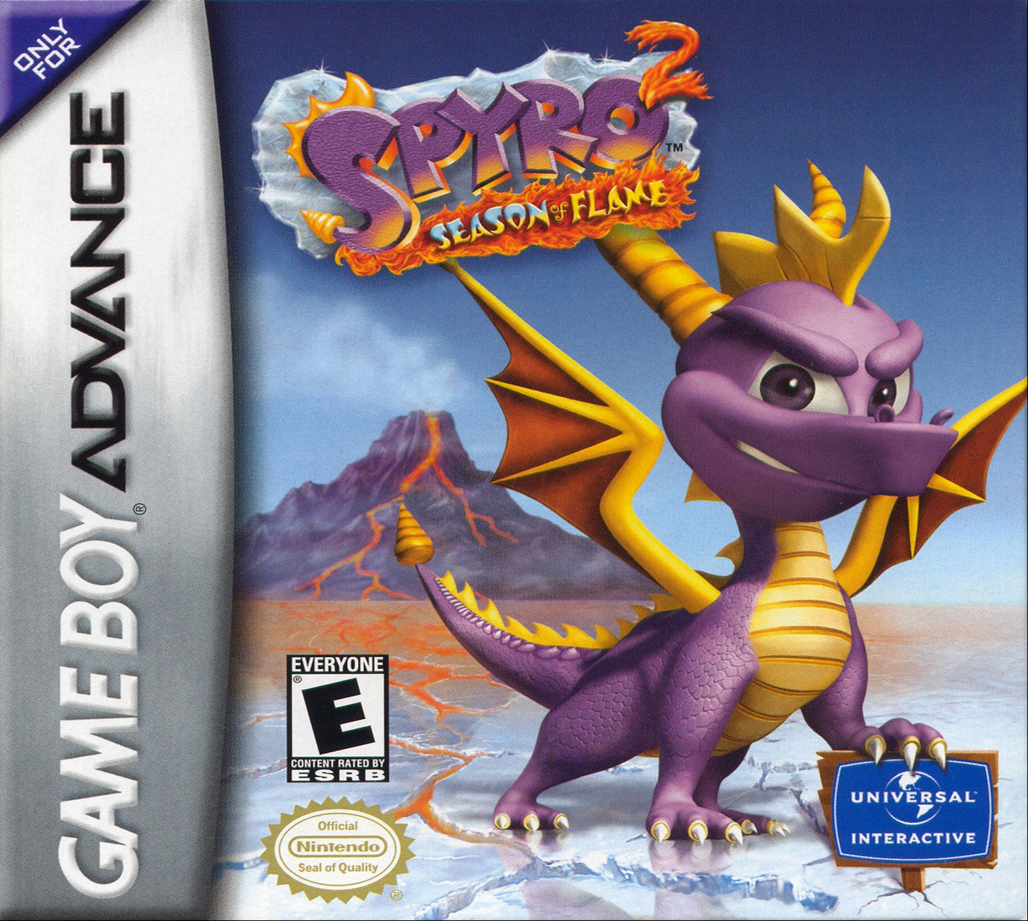 Spyro 2 Season Of Flame GameBoy Advance