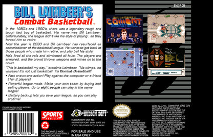 Bill Laimbeer's Combat Basketball Super Nintendo