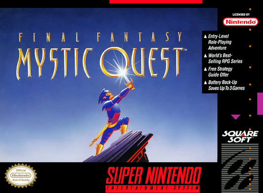 Final Fantasy Mystic Quest Super Nintendo