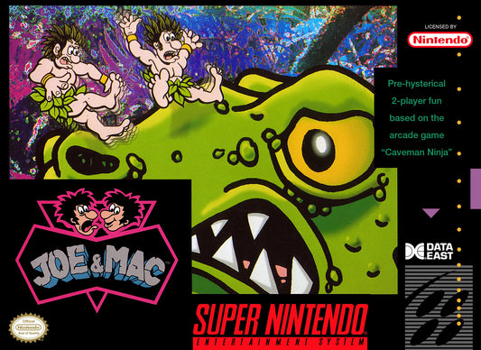 Joe And Mac Super Nintendo