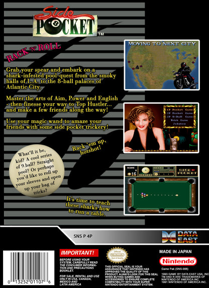 Side Pocket Super Nintendo