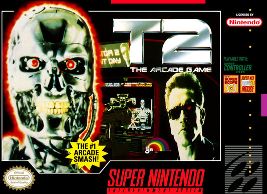 T2 The Arcade Game Super Nintendo