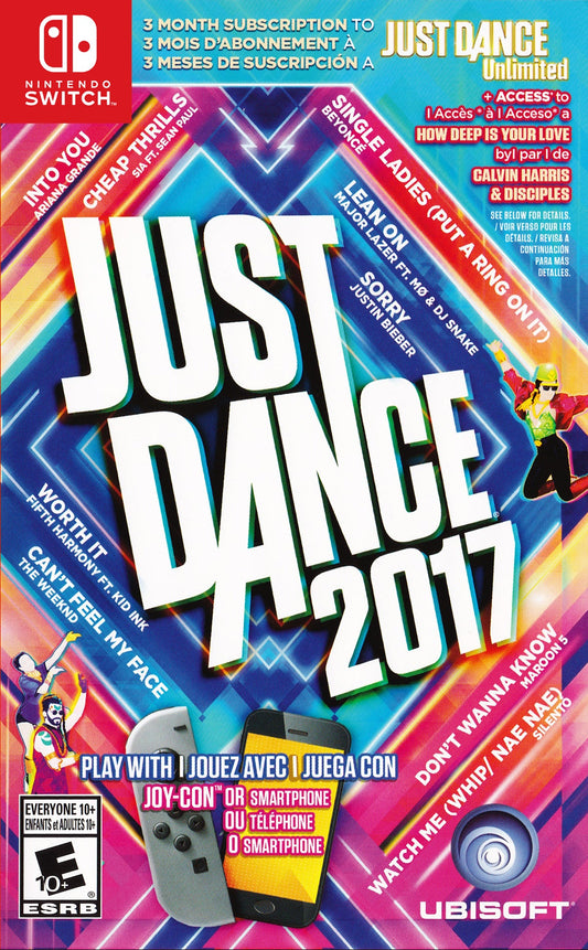 Just Dance 2017 Nintendo Switch