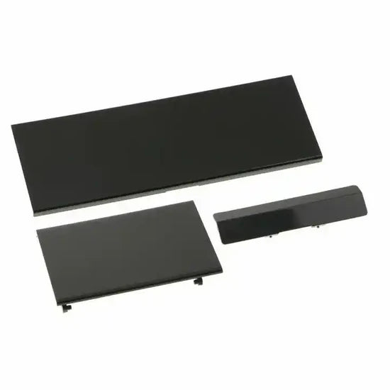 Black Plastic 3 piece door replacement for Nintendo Wii