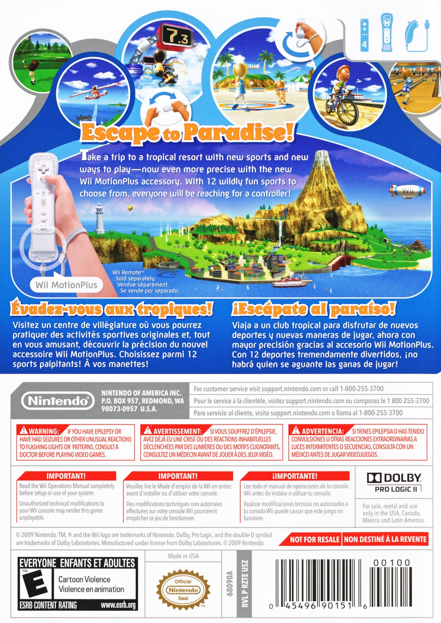 Wii Sports Resort Wii