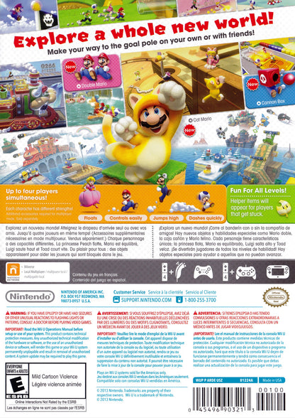 Super Mario 3D World Wii U