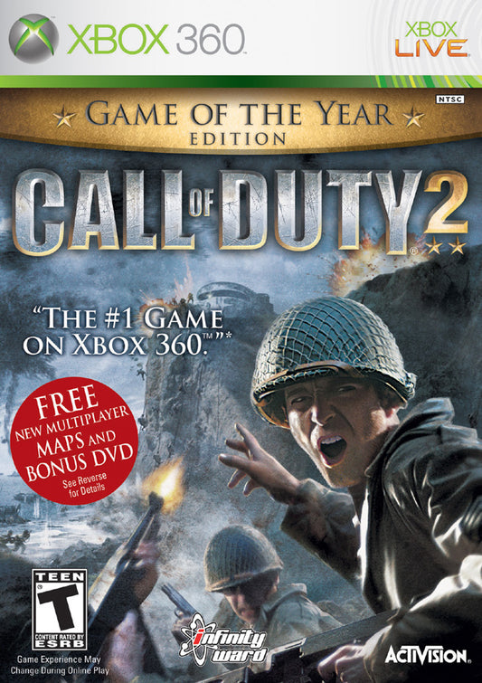 Call of Duty 2 [Game of the Year] Xbox 360