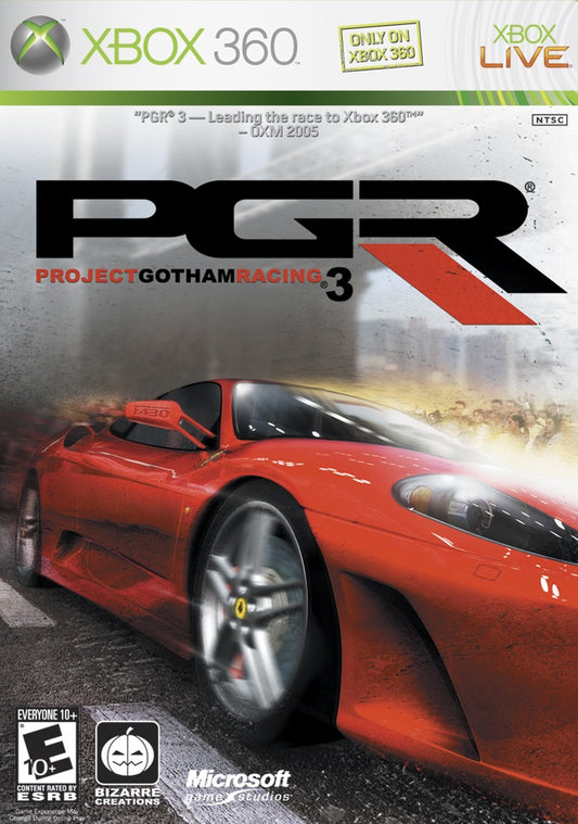 Project Gotham Racing 3 Xbox 360