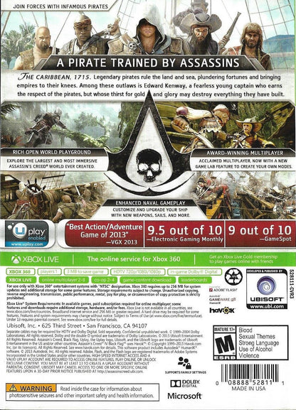 Assassin's Creed IV: Black Flag Xbox 360