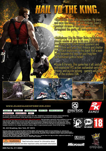 Duke Nukem Forever Xbox 360