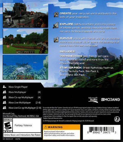 Minecraft Xbox One