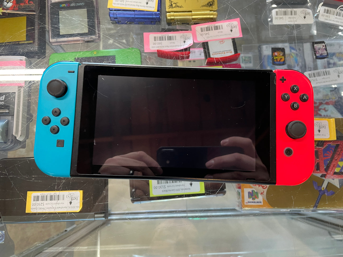 Nintendo Switch Console with Neon Blue & Red Joy Cons (HAC-001) Switch