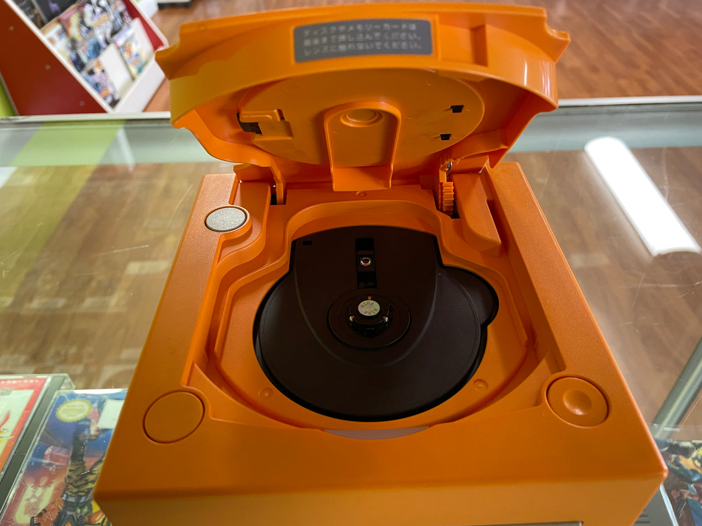 Spice Orange JP System Modded For US Games Gamecube