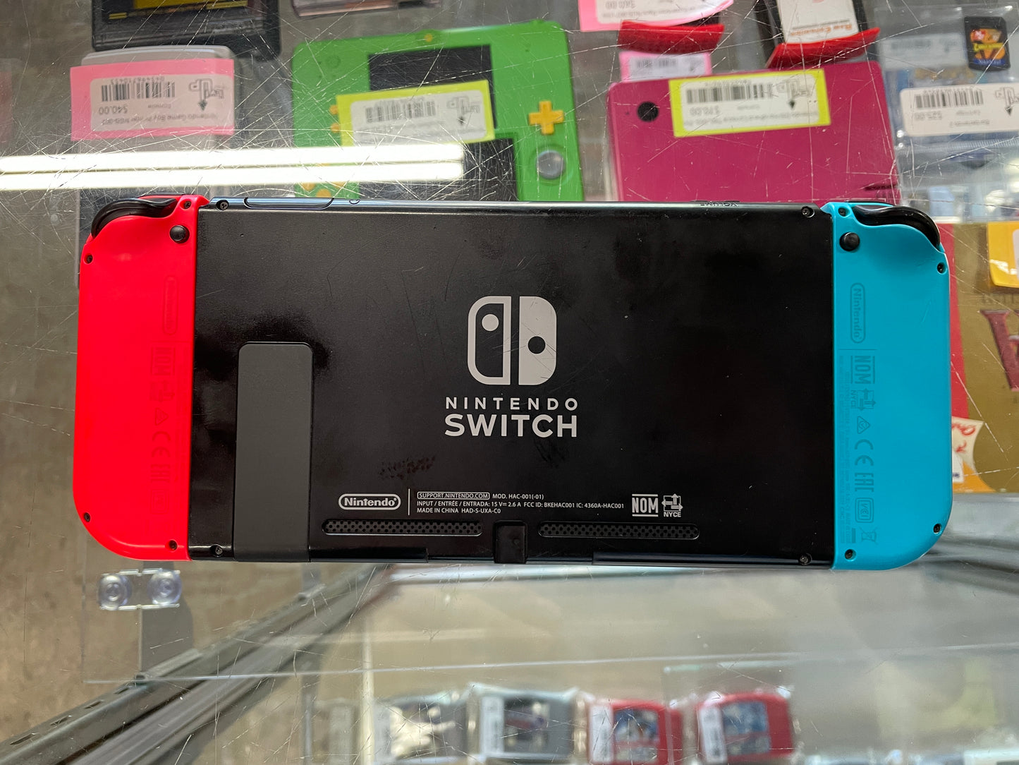 Nintendo Switch Console with Neon Blue & Red Joy Cons (HAC-001) Switch